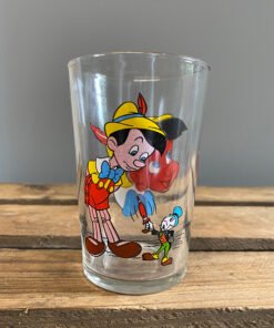 Vintage Pinocchio Glass