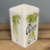 Toni Raymond Ceramic Hand Painted Celery Jar