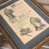 Washing Mangle Victorian Advertising Print