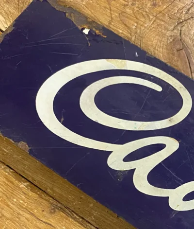 Alternative view of Vintage Cadburys Original Metal Advertising Sign
