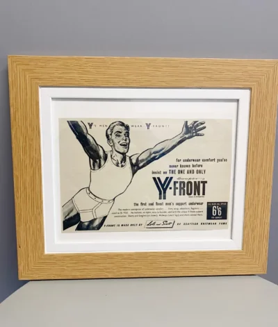 Alternative view of 1950's Advertising Print - 'Coopers Y-Fronts'