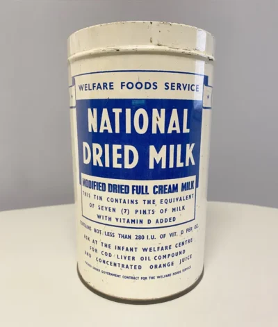 Welfare Foods Service National Dried Milk Tin