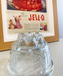 Vintage Glass Jelly Mould