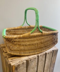 1940's/50's Wicker Shopping Basket