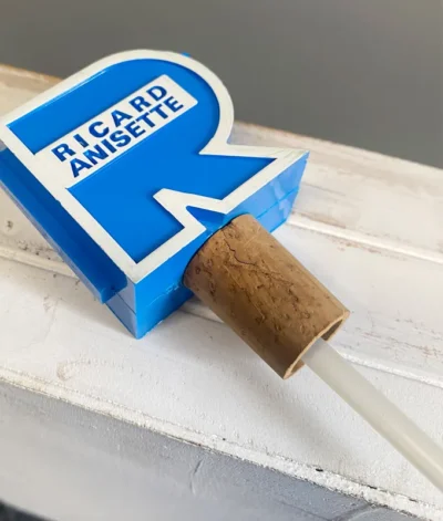 French Ricard Anisette Bottle Spirit Measure