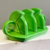 Vintage Green Carlton Ware Toast Rack