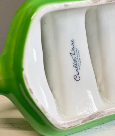 Alternative view of Vintage Green Carlton Ware Toast Rack