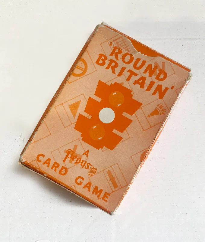 Vintage Round Britain Card Game by Pepys - Image 3