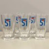 French Pastis 51 Shot Glasses