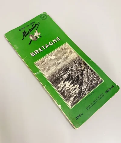 1953 Michelin Green Guide to Bretagne - French Edition