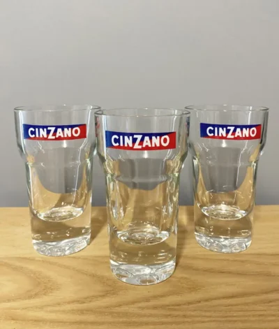 Cinzano Glasses