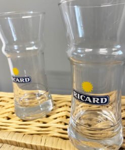 Pair of French Ricard 'Sunburst' Glasses