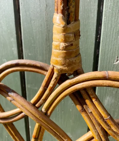 Alternative view of Vintage Handmade Cane Rug Beater
