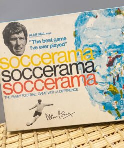 Vintage Soccerama Board Game 1968