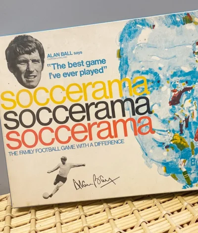 Vintage Soccerama Board Game 1968