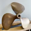 Solid Bronze boat propeller