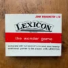 Vintage Lexicon Card Game