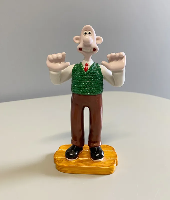 Coalport Wallace and Gromit Figure