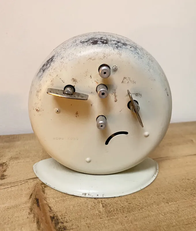 Rare Westclox Pixie Alarm Clock