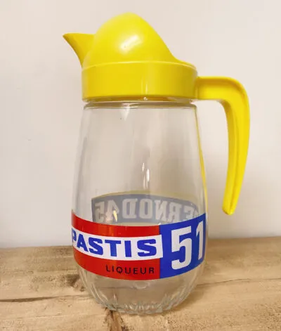 Vintage Pastis 51 Pernod French Jug
